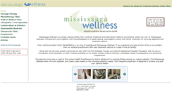 Desktop Screenshot of mississaugawellness.com